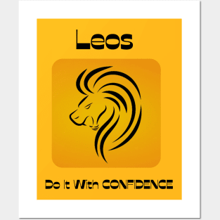 Leos Do It With CONFIDENCE Posters and Art